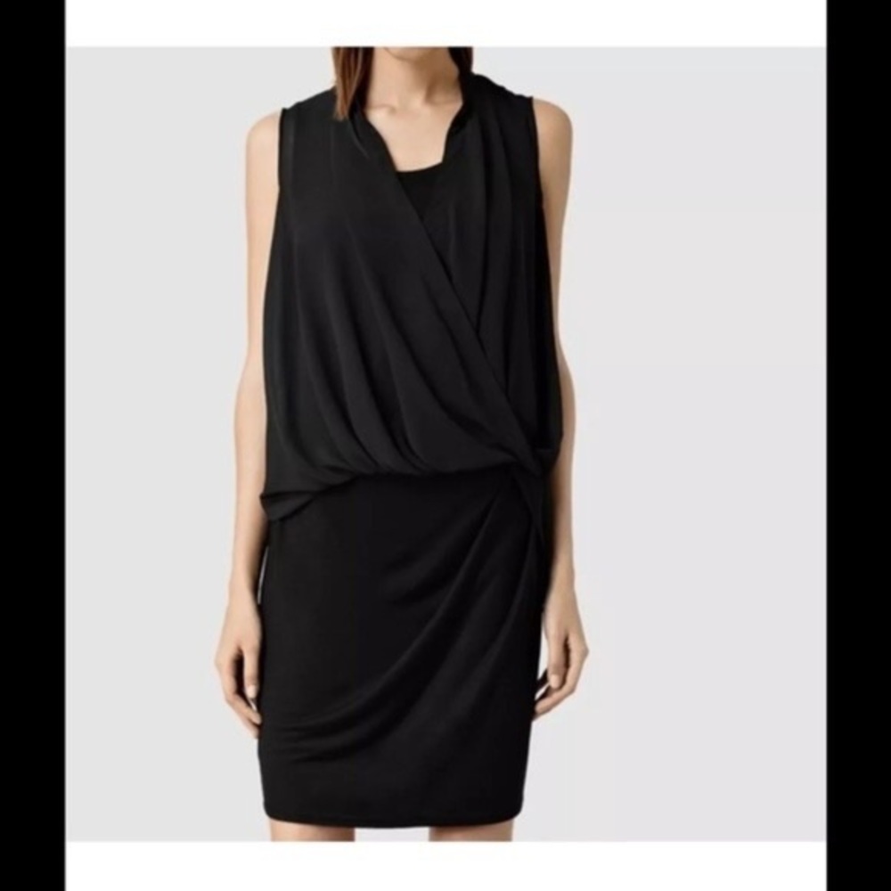 Allsaints siri sl dress